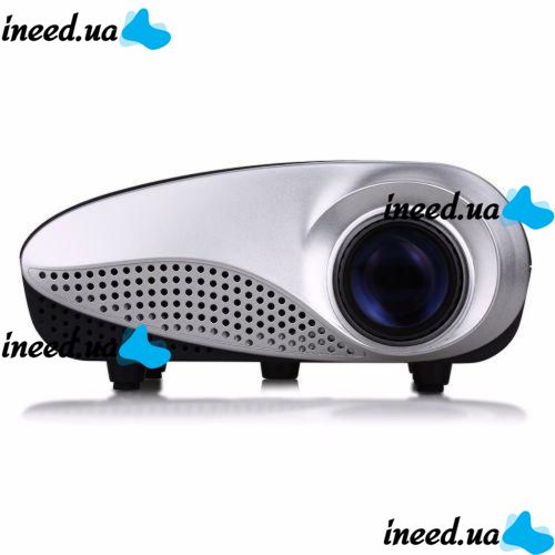 Проектор портативный мультимедийный с динамиком Led Projector RD-802 Black