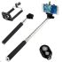 Monopod Tripod for Selfies with Bluetooth Remote Control Z07-5F+BT-003 Selfie Stick with Bluetooth