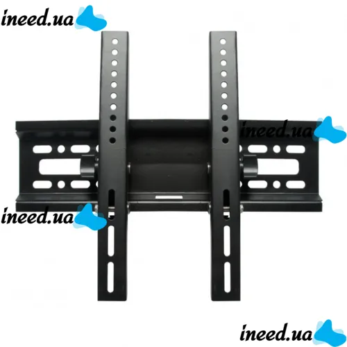 Настенное крепление для телевизора, монитора 15-42 дюймов, до 40 кг Tilting Wall Mount HT-001 с наклоном Черный, Настенный кронштейн 15"-42"