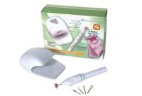 Набор для маникюра Nails Decorator M-809 фрезер, насадки и лампа для сушки