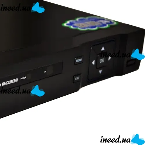 Проводной видеорегистратор DVR UKC CAD 1216 AHD 16 канальный, Сетевой IP Регистратор на 16 камер для видеонаблюдения и управления камерами Черный