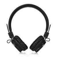 Беспроводные накладные Bluetooth наушники NIA X3 с МР3 плеером и FM Black, Полноразмерные блютуз стерео наушники с микрофоном и радио Черные