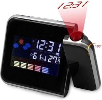 Настольные часы с проектором времени Kronos DS-8190 метеостанция  Color Screen Calendar
