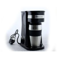 DOMOTEC MS-0709 drip coffee maker with metal mug