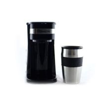 DOMOTEC MS-0709 drip coffee maker with metal mug