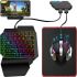 Игровой комплект Bluetooth Mix Elite SE Plus для IOS Android телефона и планшета конвертер проводная клавиатура K12X мышка G2 с ковриком и подсветкой