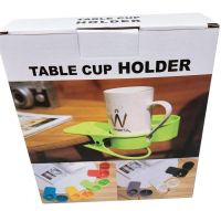 Подстаканник органайзер Clip On Table Cup Holder FFX-336FQ на прищепке для чашек, Навесной держатель зажим-подставка с прищепкой для хранения воды