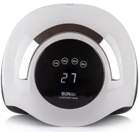 Профессиональная УФ лампа SUN Boost BQ-5T 120W для маникюра и педикюра 120W, Аппарат LED UV для полимеризации и сушки гель лака для ногтей Сан BQ5T Белая
