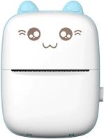 Мини термопринтер Jetix Mini Printer портативный карманный детский принтер для смартфона с Bluetooth для печати без чернил от 3 лет Android IOS