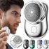 Аккумуляторная дорожная электробритва депилятор Mini Shaver P10 XL-510 3W для сухого и влажного бритья, Беспроводная роторная USB мини бритва триммер