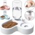 Автоматическая кормушка для собак и кошек Automatic Pet Feeder Bowl LY-622 с автоматической поилкой для животных, миска поилка 2в1 для корма и воды