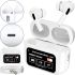 Беспроводные вакуумные наушники TWS AirPods A9 PRO 2 Bluetooth в кейсе с сенсорным дисплеем, Наушники-гарнитура вкладыши блютуз с шумоподавлением