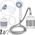 Tourist shower with pump for Gotel Q16H Outdoor Shower for 20 liters, Rechargeable camping shower from a 2200 mah battery with a pump for camping