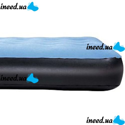 Inflatable single transformer chair Bestway 67277 up to 160kg with reclining back and armrest, single sofa bed 191x97x64 cm for relaxation