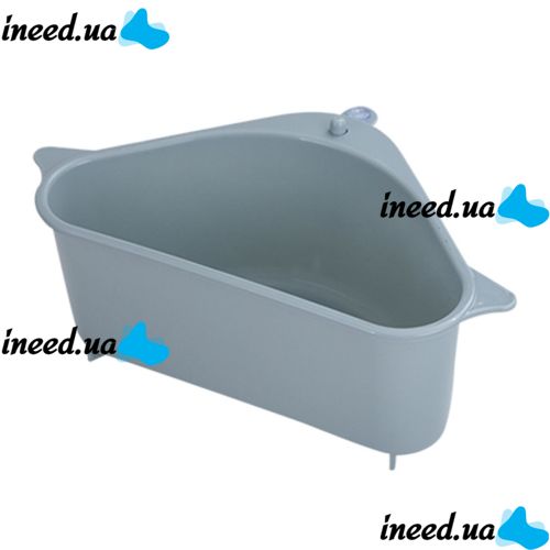 Plastic Corner Organizer Colander with Sink Holder BC05, Corner Drain Basket Sink Sieve 26x10x14.2 cm for washing fruits