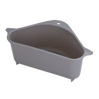 Plastic Corner Organizer Colander with Sink Holder BC05, Corner Drain Basket Sink Sieve 26x10x14.2 cm for washing fruits