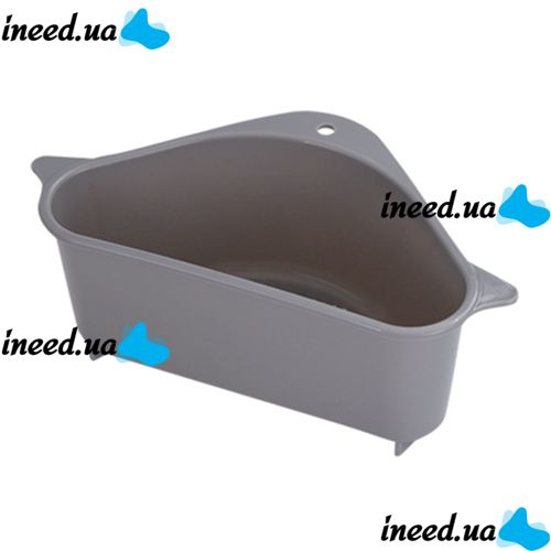 Plastic Corner Organizer Colander with Sink Holder BC05, Corner Drain Basket Sink Sieve 26x10x14.2 cm for washing fruits