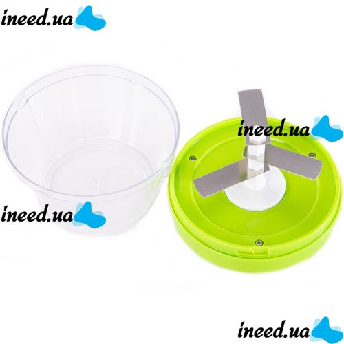 Manual Multifunctional Mini Chopper Easy Spin Cutter New, Mechanical Kitchen Chopper for Chopping Food, Vegetables, Fruits and Garlic