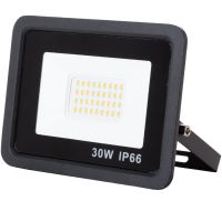 Светодиодный уличный прожектор 30W LED Flood Light Series 2 UKC FL-30 с монтажным креплением на кронштейн, Дневной Лед фонарь 30 Вт IP66 для улицы от сети