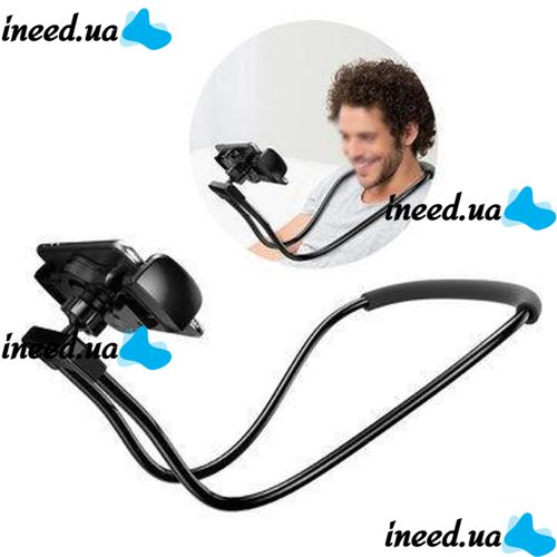 Гибкий держатель для телефона на шею Lazy Holder Waist крепление для путешествий