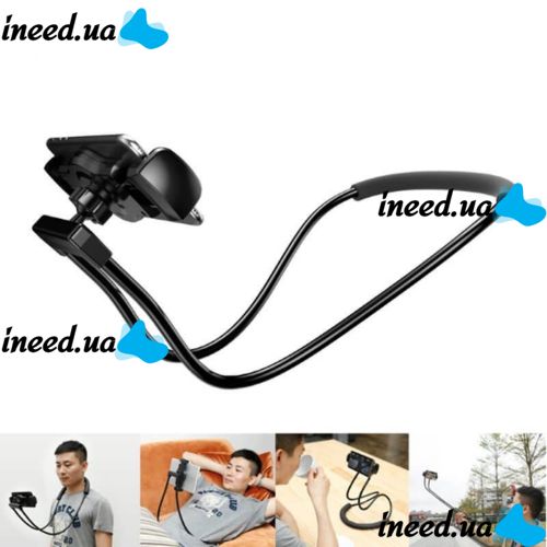 Гибкий держатель для телефона на шею Lazy Holder Waist крепление для путешествий