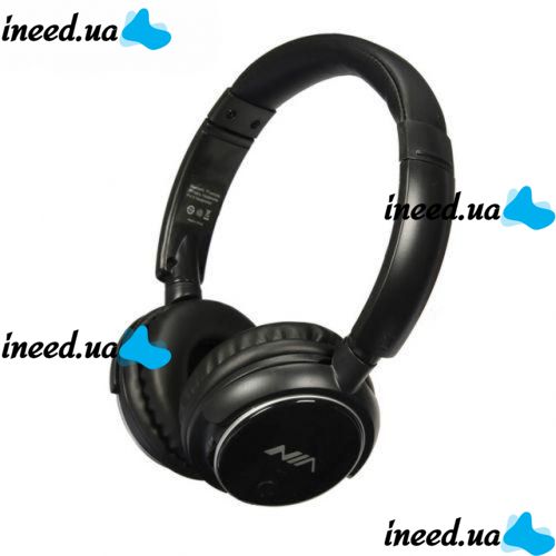 Wireless Bluetooth Headphones NIA Q1 microSD Black
