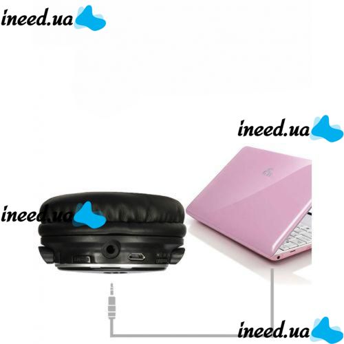 Wireless Bluetooth Headphones NIA Q1 microSD Black