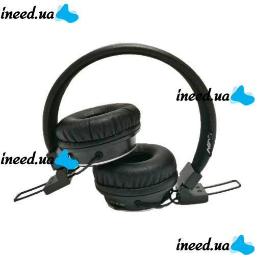 Wireless Bluetooth Headphones NIA Q8 microSD Black