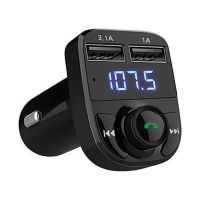 Автомобильный FM трансмиттер передатчик Bluetooth MP3 CAR MOD X8 BT, Авто ФМ модулятор в машину с зарядкой 3.1 A, Автомобильное зарядное устройство