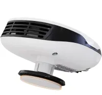 Вращающийся автомобильный обогреватель 2 в 1 Car Heater SWK-1008 12V, тепловентилятор LY-395 для салона и лобового стекла машины от прикуривателя