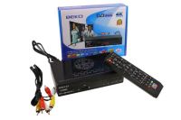Цифровой эфирный Тюнер T2 DV3 BEKO T777 4K с WIFI и экраном