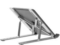 Раздвижная универсальная подставка Multi Position foldable notebook P1 для планшета, ноутбука. Складной настольный держатель с регулировкой высоты Р1