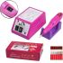 Professional manicure and pedicure cutter Lina Mercedes DM-14 6 nozzles 20000 rpm for polishing 210-ZS 20 thousand rpm Beauty nail machine