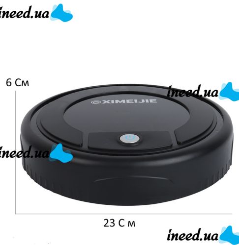 Аккумуляторный робот пылесос Ximeijeie Mop (Home Sweeeping Robot) 500W для дома, Мини робот швабра для сухой уборки, Самоубирающийся пылесос