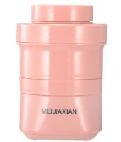 Складной силиконовый блендер Folding Juicer MeijiaxianJP-005 аккумуляторный для сока 500мл, Беспроводная USB соковыжималка для смешивания смузи JP005