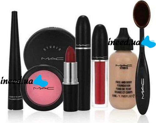Косметический набор Mac look 8 в 1 M808 Набор косметики подарочной коробке