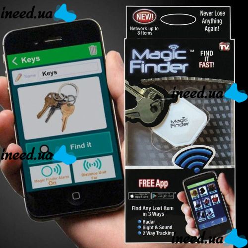 Брелок для поиска ключей Magic Finder и других вещей, других предметов