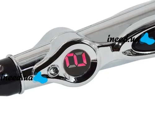 Акупунктурный массажер в форме ручки Massager Pen DF-618, Прибор для точечного массажа всего тела Серый, Электронная акупунктурная ручка для лица
