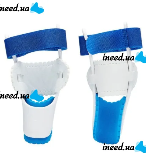 PRoFOOT Goodnight Bunion valgus hinge splint on the big toe 2 pieces, Orthopedic valgus night bandage retainer with hinge No1668
