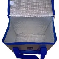 Туристическая термосумка Sannen Cooler Bag MC-1059 на 25 л для продуктов и напитков 37x20x34 см Походный переносной термобокс холодильник для пикника