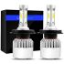 Комплект светодиодных LED ламп VICMAX S2 H4 72W 8000Lm лампы