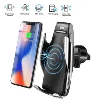 Universal Car Sensor Holder with Wireless Charging Penguin Smart Sensor S5, Car Charging Holder for Phone in Car