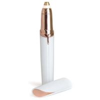 Женский эпилятор для бровей Finishing Touch Flawless Brows, Портативный триммер электробритва для удаления волос на батарейках Белый