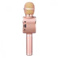 Беспроводной bluetooth микрофон для караоке WS668 с чехлом