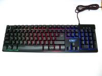 USB проводная компьютерная клавиатура UKC ZYG-800 с подсветкой