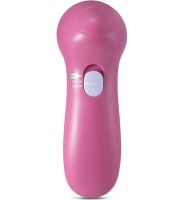 Электрический женский массажер для лица 5 в 1 Multifunction Face Cleaner AE-8782C 5 насадок, Массажная щетка со сменными насадками на батарейках
