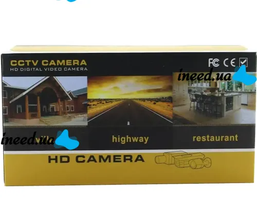 Комнатная цветная IP камера видеонаблюдения Спартак CCTV 349 1.3 mp с разъемом LAN, Проводная уличная купольная камера с ИК-подсветкой