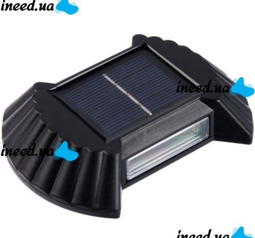 Настінний вуличний ліхтар прожектор Smart Solar Light JB-012 на сонячній батареї, акумуляторний світильник з сонячною панеллю на стіну Jb012 Чорний