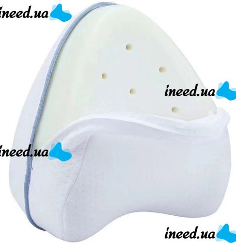 Orthopedic hypoallergenic pillow for legs and knees Contour Legacy Leg Pillow NJ-154 anatomical with memory effect for proper sleep under your feet