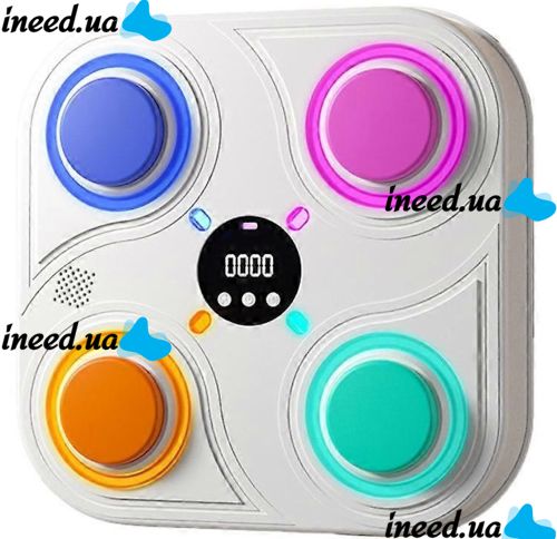 Wall-mounted Music Boxing Simulator Music Boxing Machine STC-25 with Music with LED RGB Backlight, Wall-mounted Boxing Target XL-977 for Children